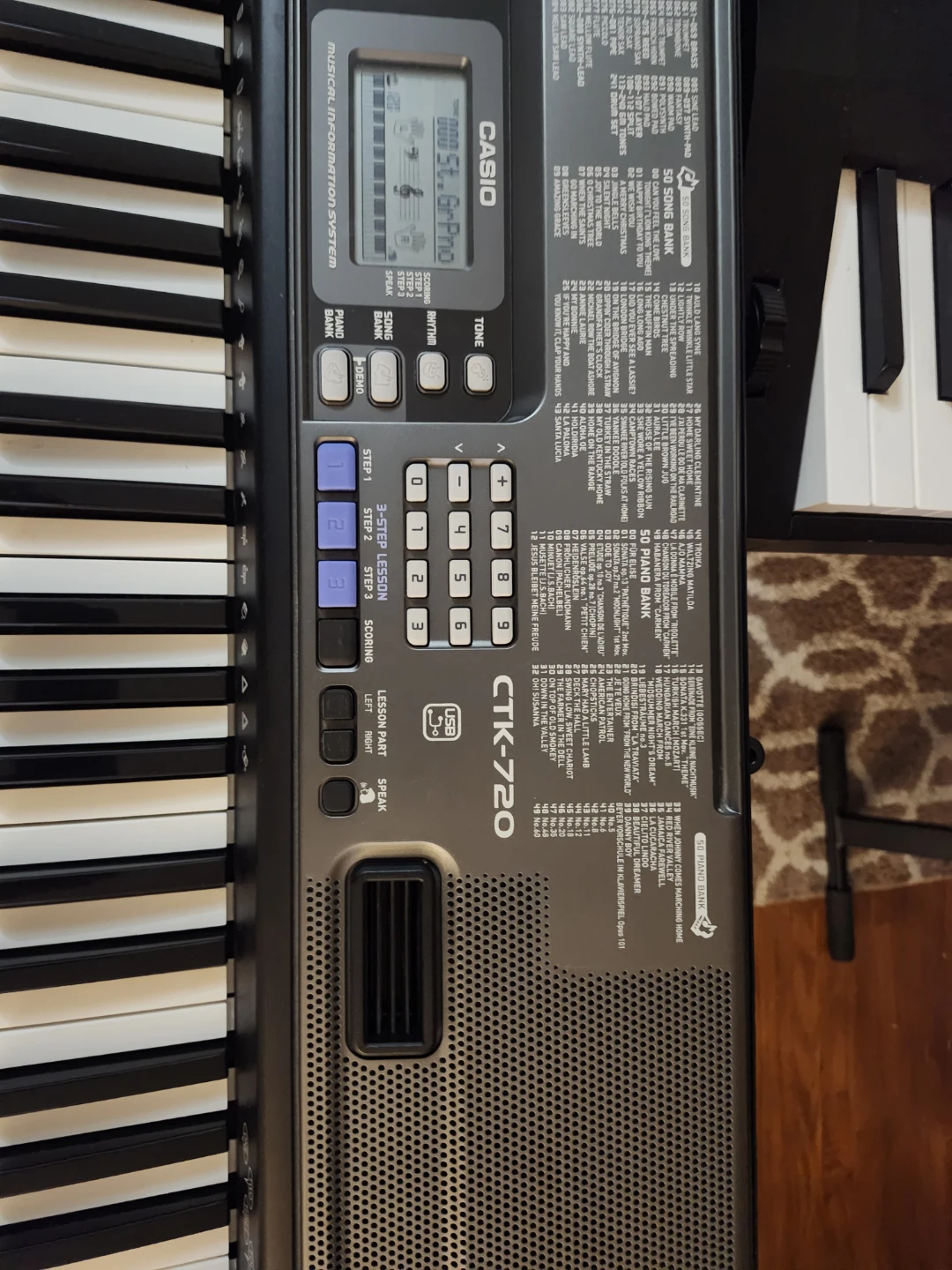Casio CTK-720  Keyboard + MIDI function - photo 5