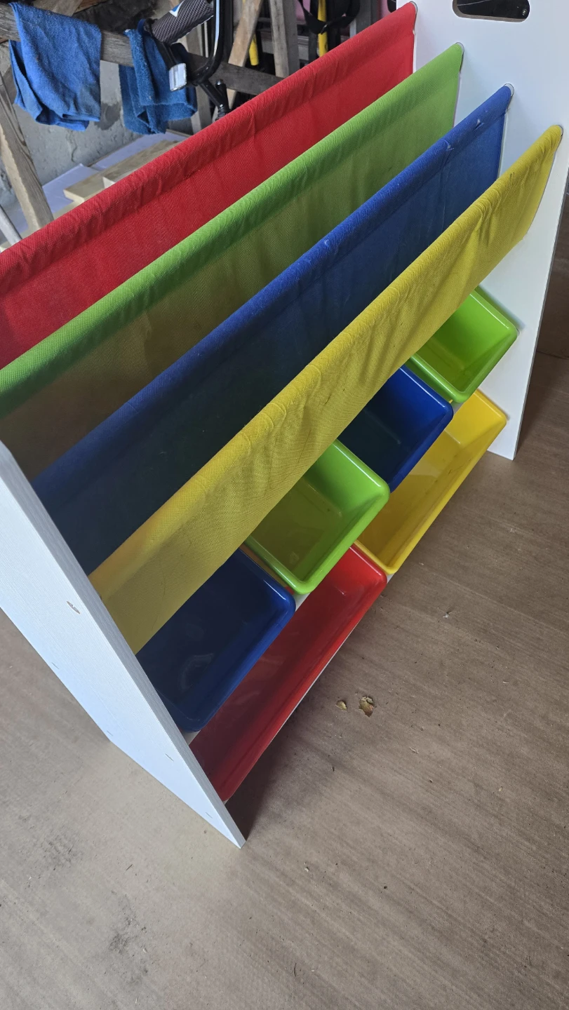 Multicolour Kids Toy Organizer Shelf - photo 2