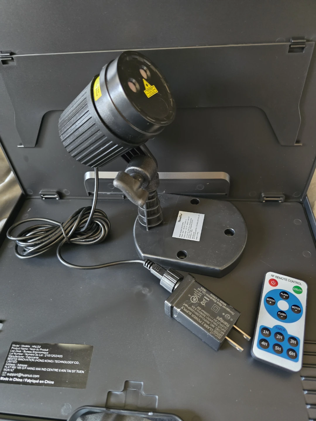 Laser Projector Light with RF Remote - photo 2