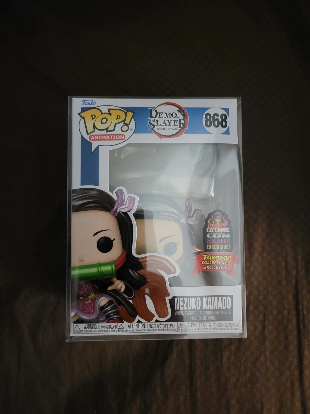 Funko Pop! Demon Slayer Nezuko Kamado #868 L.A. Comic Con