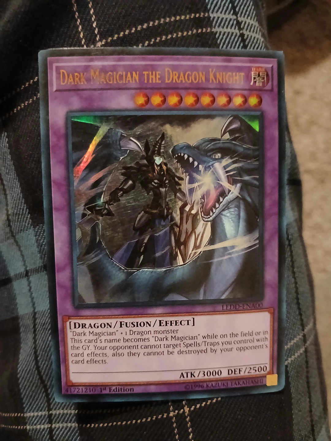 Dark Magician the Dragon Knight Yu-Gi-Oh! Trading Card