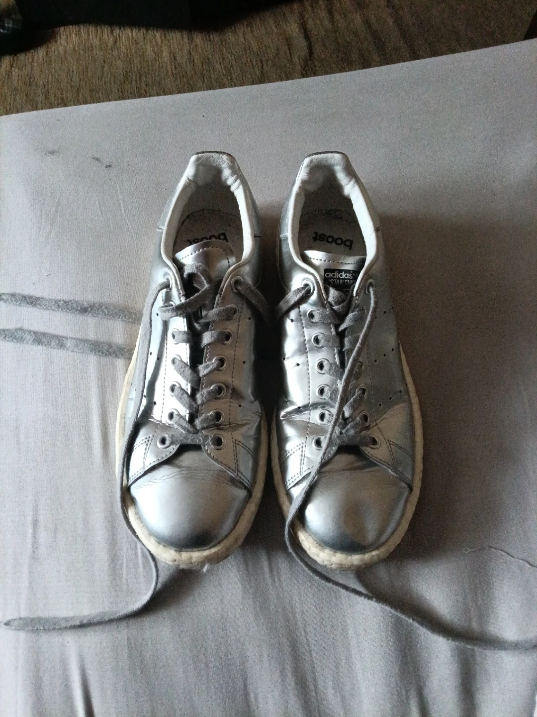 Adidas Stan Smith Sneakers - Silver Metallic