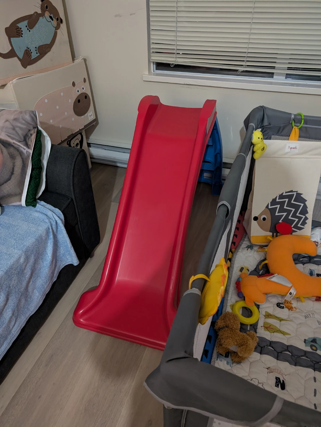 Little Tikes Red and Blue Toddler Slide