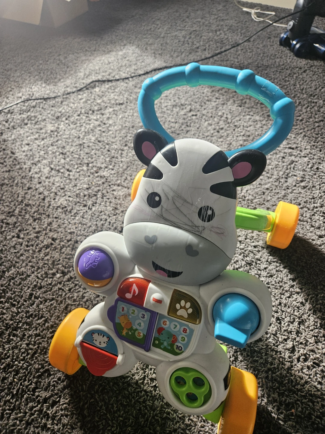 Fisher-Price Zebra Walker Toy & Activity Station