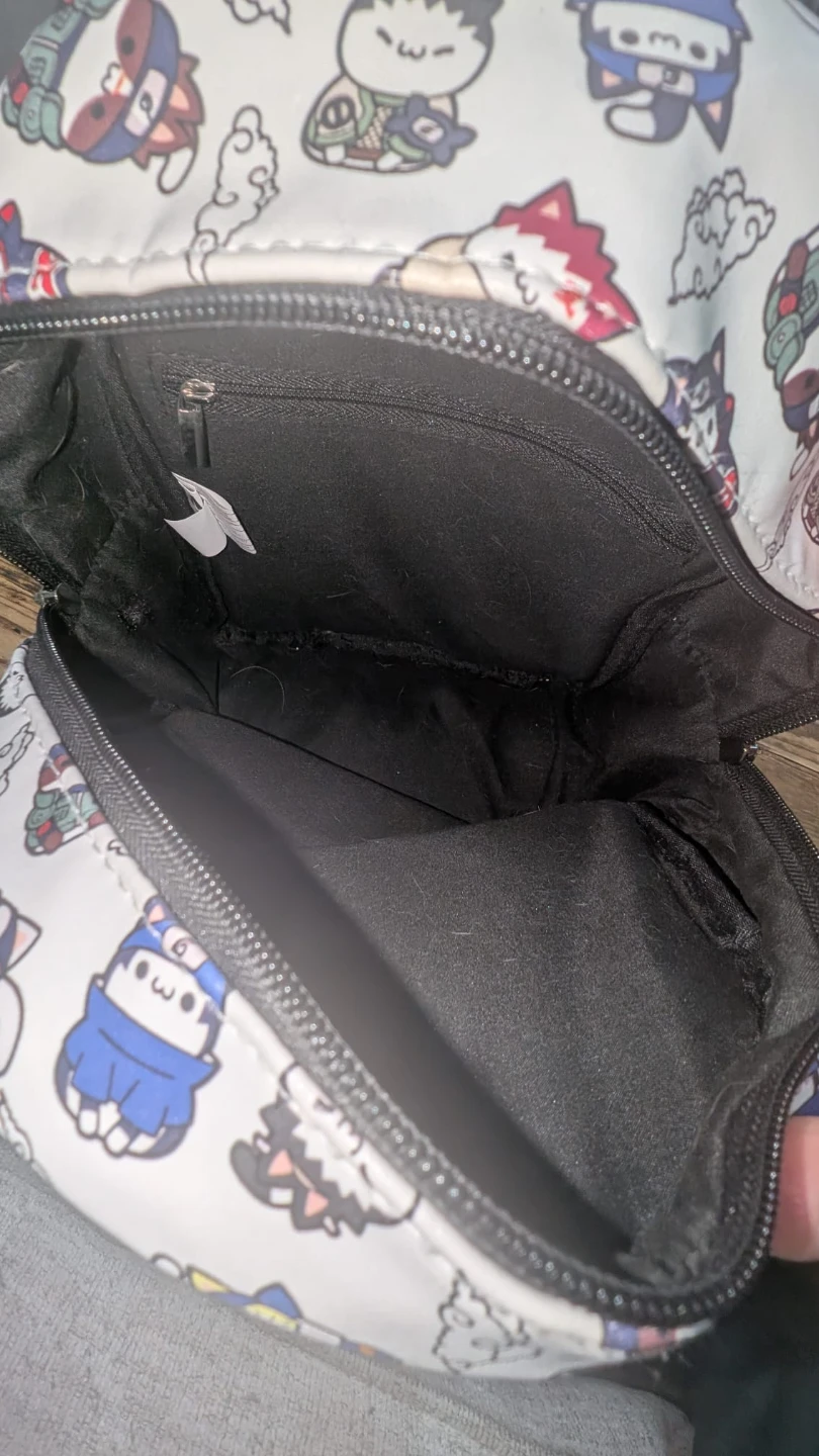Naruto NYARUTO Cat Character Print Backpack - photo 4