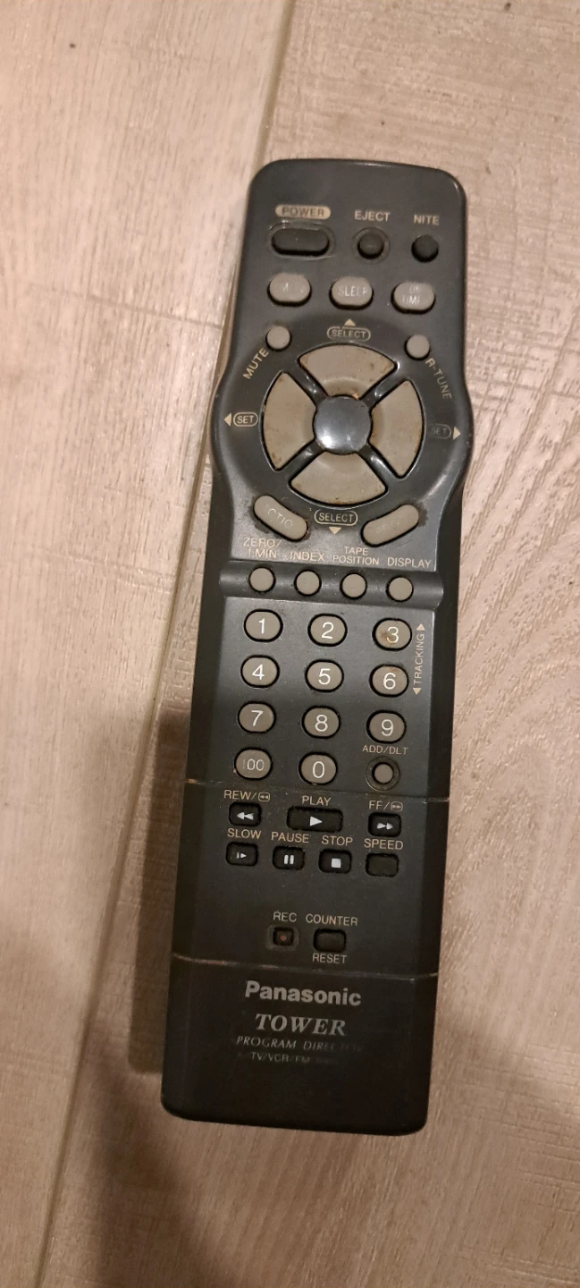 Panasonic Tower Remote Control