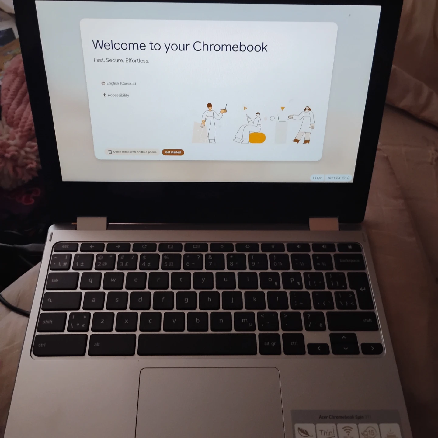 Laptop Touch Screen Acer Chromebook