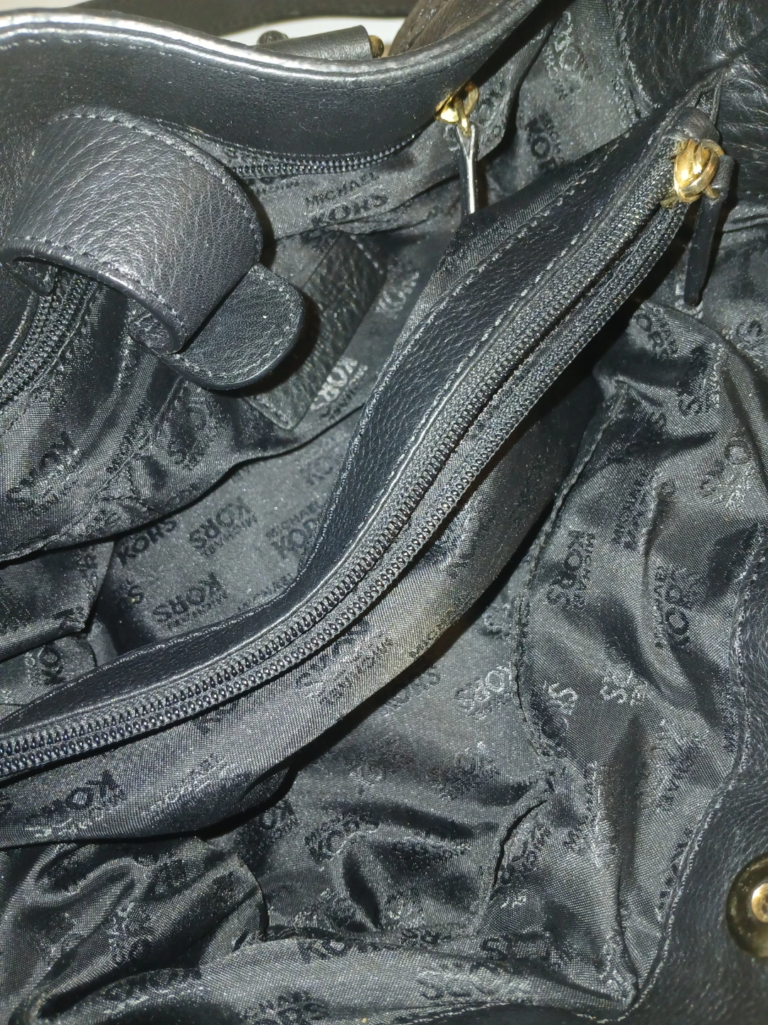 Michael Kors Black Leather Tote Handbag - photo 3