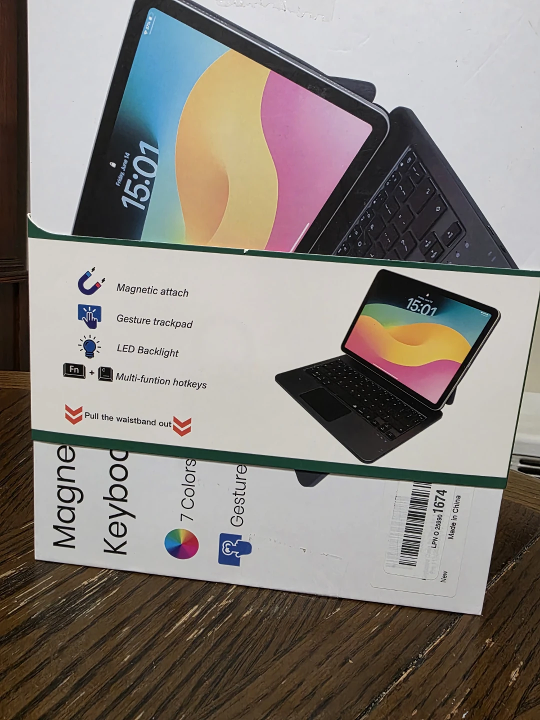 Magnetic Keyboard Case for iPad - photo 3