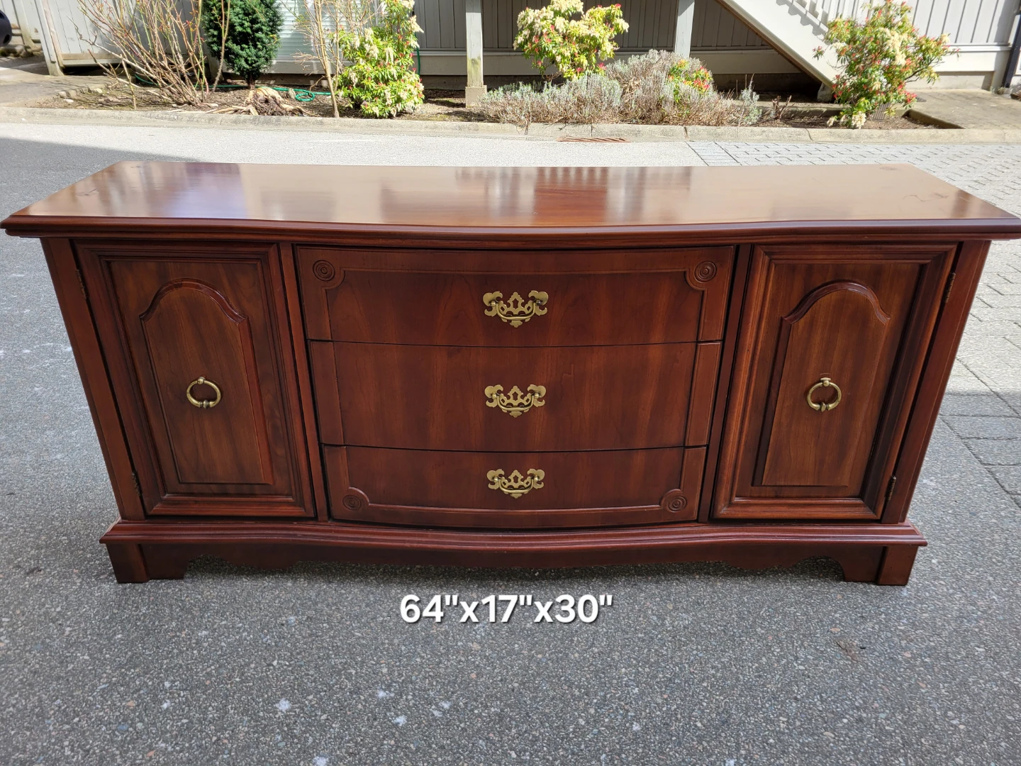 Beautiful Vintage Sideboard / Buffet - Georgian Style - photo 3