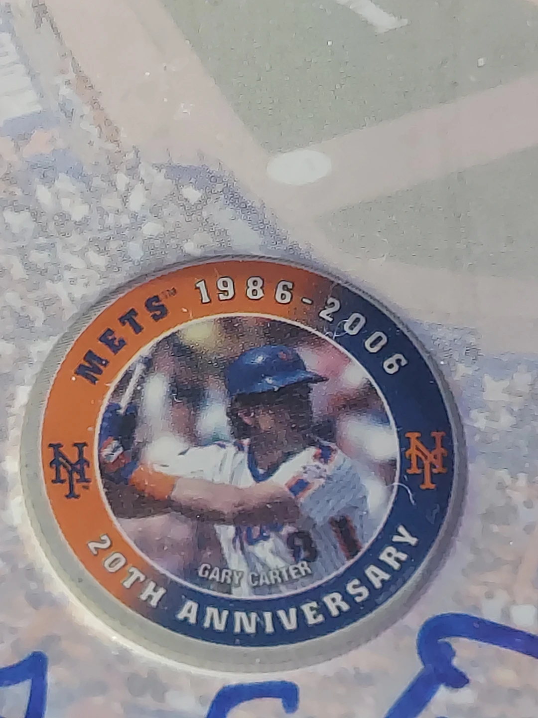 New York Mets 1986-2006 20th Anniversary Signed Display - photo 5