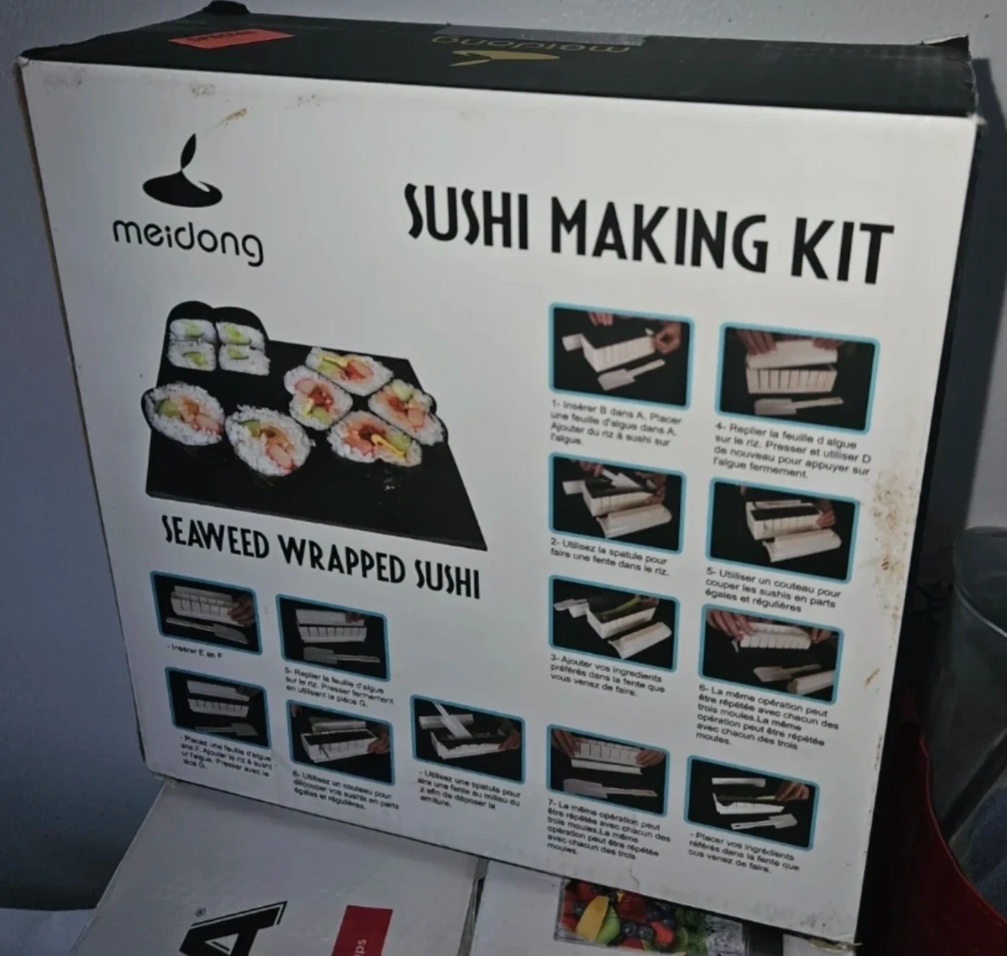 Meidong Sushi Making Kit SPP-10S Seaweed Wrapped Sushi - photo 2