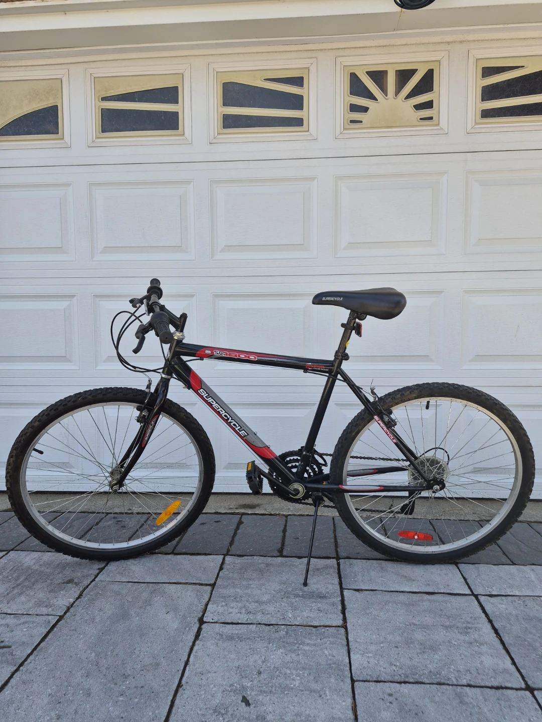 Supercycle 1800 Hardtail Mountain Bike - 26-in Wheel, Black