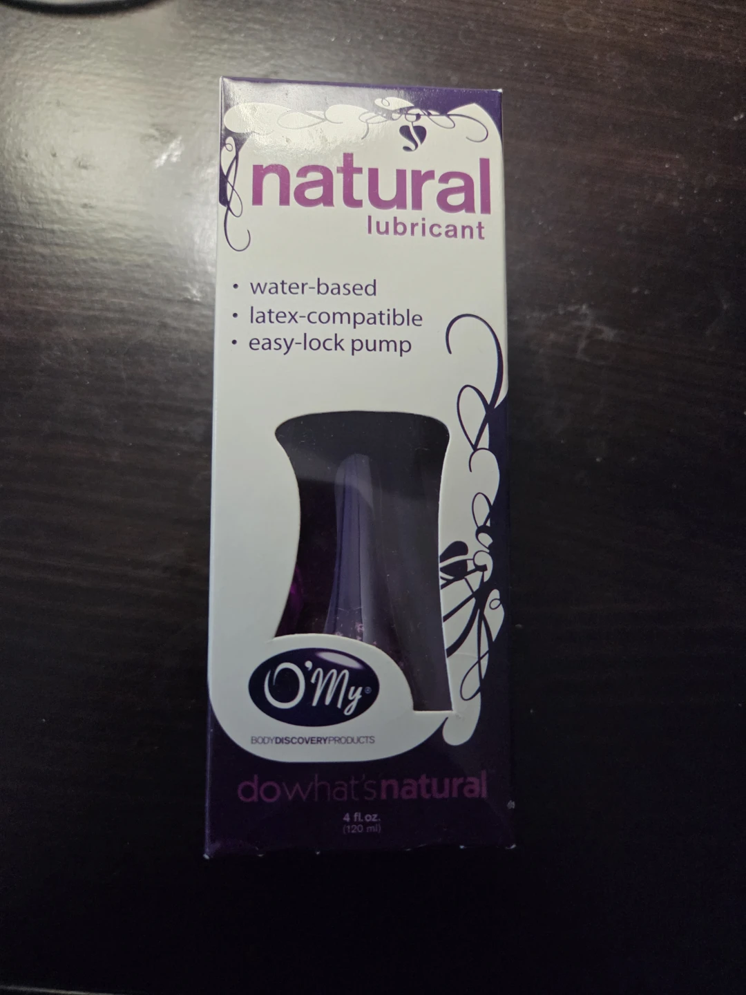 New Bottle of O'My Lubricant