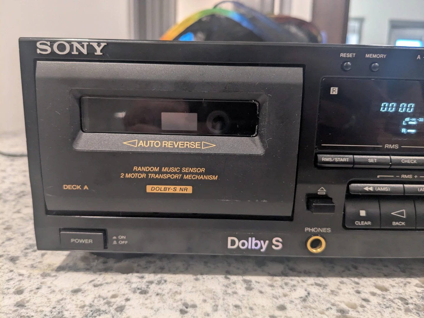 Sony Stereo Cassette Deck TC-WR645S Dolby. Please read! - photo 2