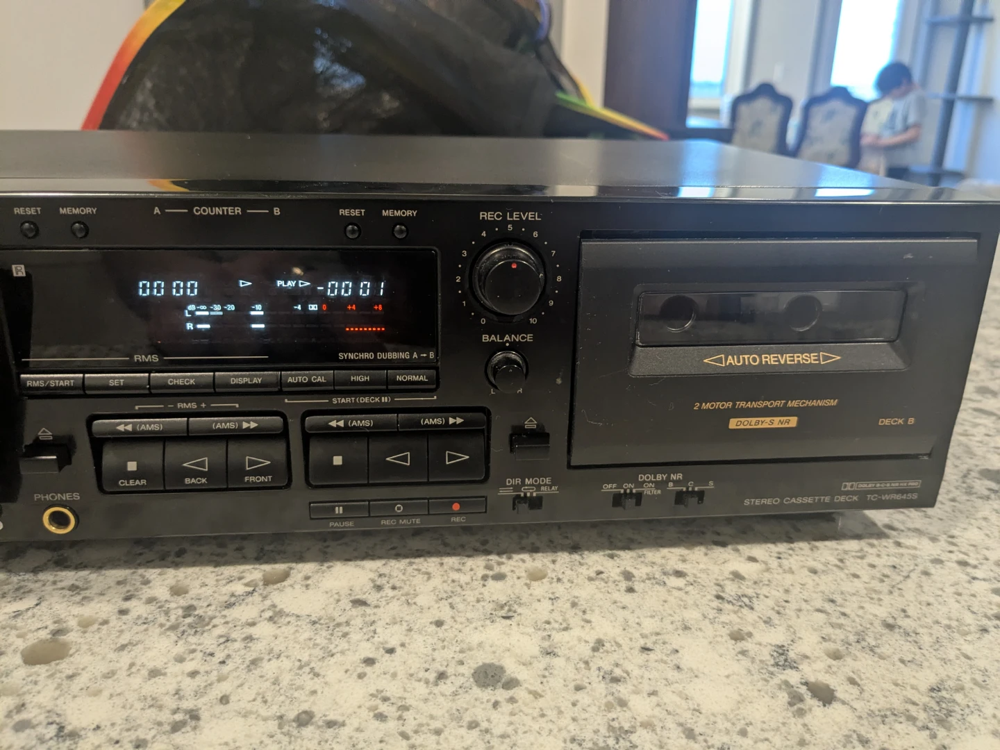 Sony Stereo Cassette Deck TC-WR645S Dolby. Please read! - photo 4