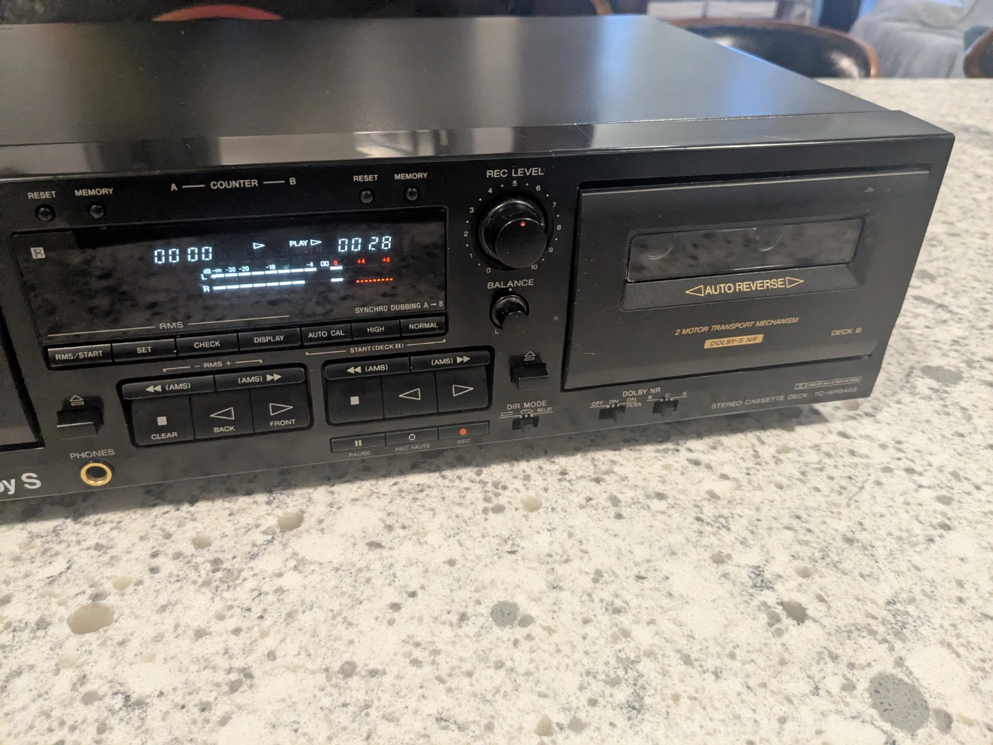 Sony Stereo Cassette Deck TC-WR645S Dolby. Please read! - photo 5