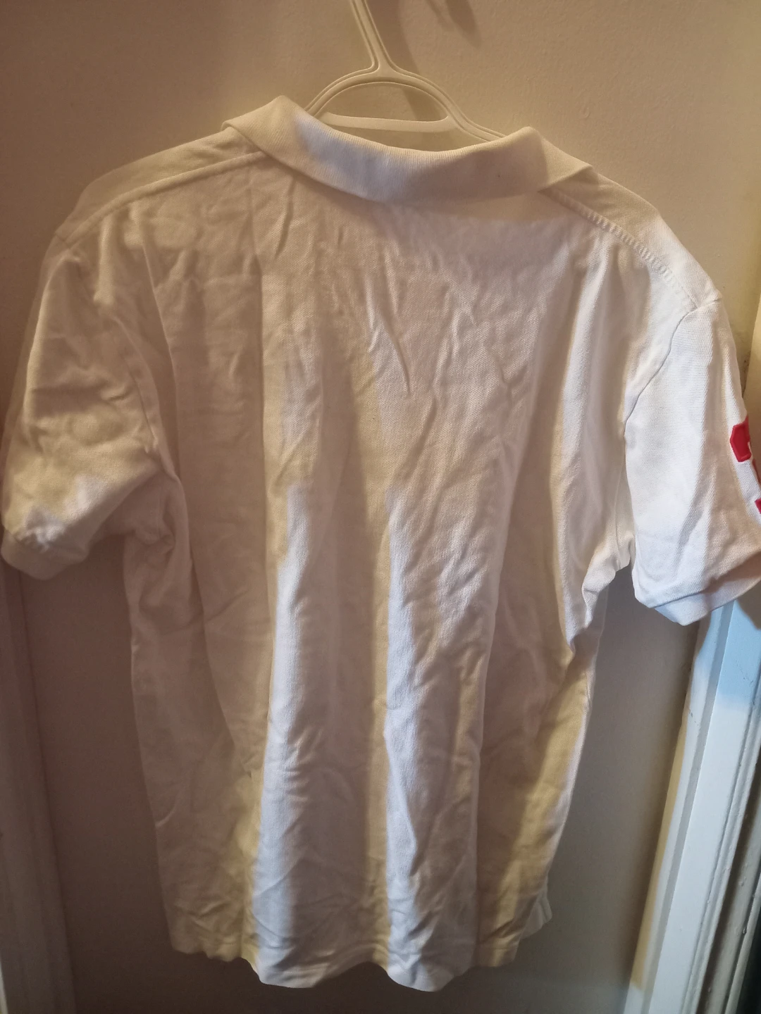 Polo by Ralph Lauren Men's Polo Shirt - White, Size M - photo 4