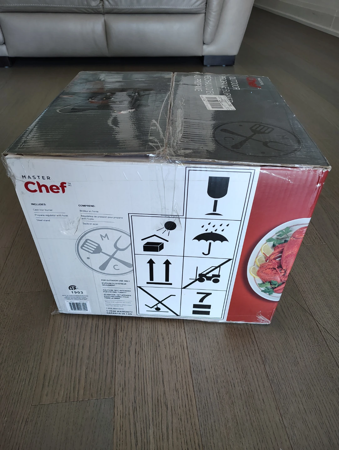 Master Chef Outdoor Propane Burner - photo 2