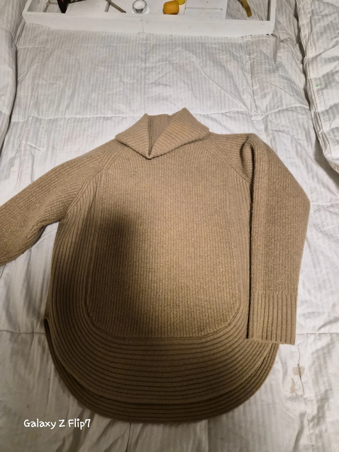 MUST GO ASAP, OFFERS ACCEPTED Tan Turtleneck Sweater- wilfred
