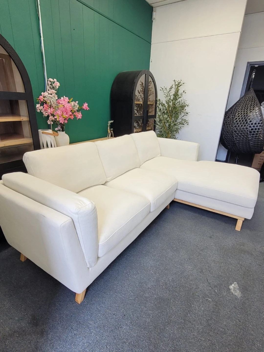 White Sectional Sofa