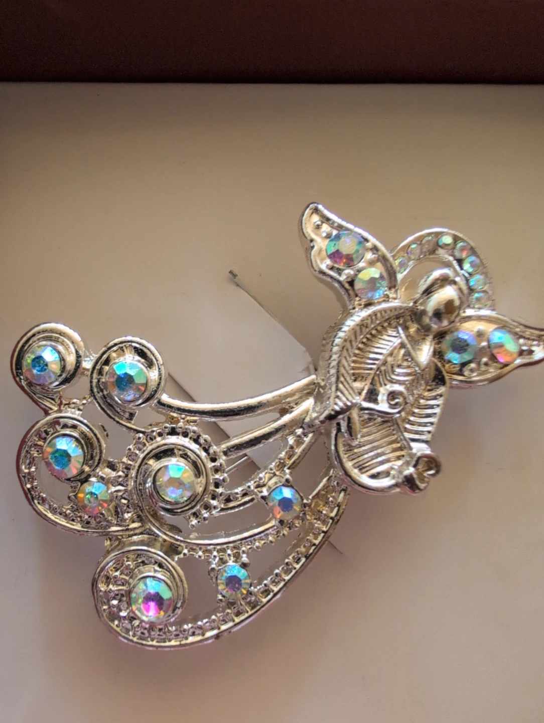 Angel Brooch with Crystals - photo 3
