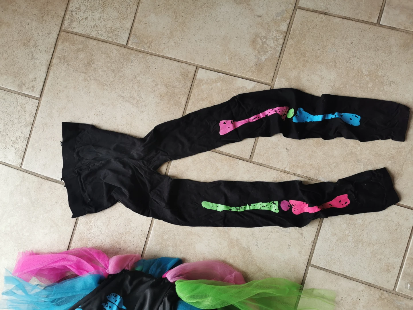 Skeleton Costume with Tutu - photo 3