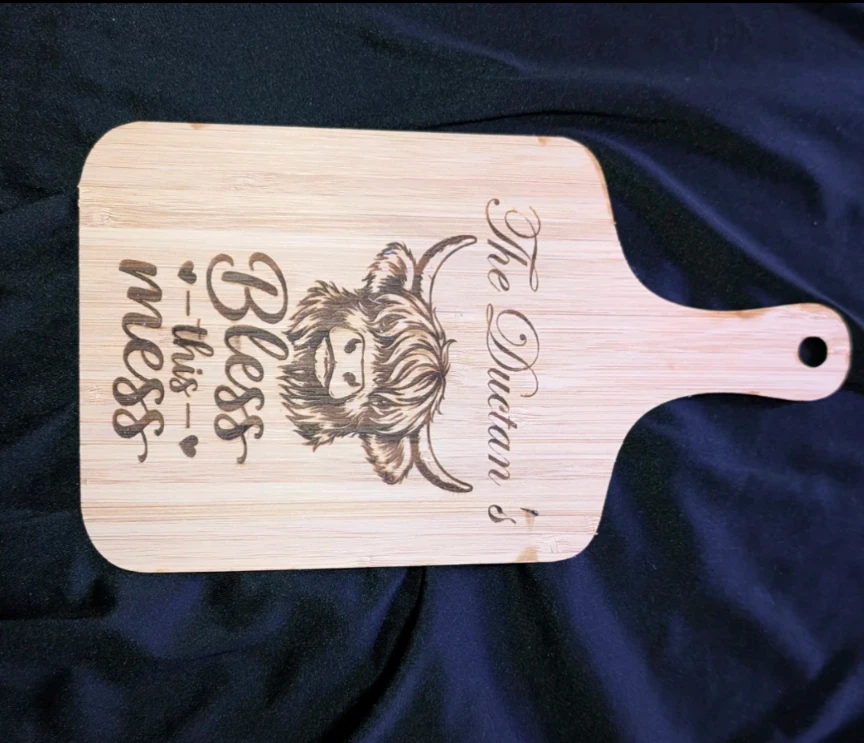 Engraved Decorative Cutting Board