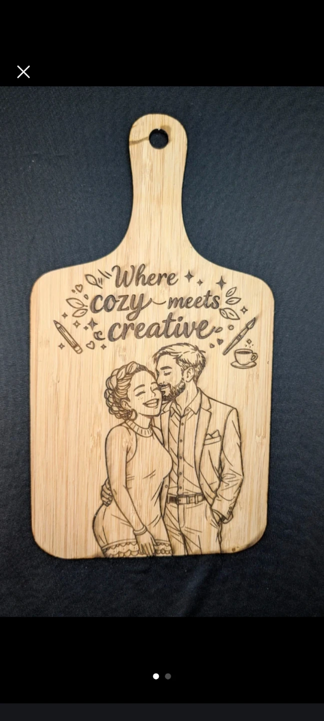 Engraved Decorative Cutting Board - photo 2
