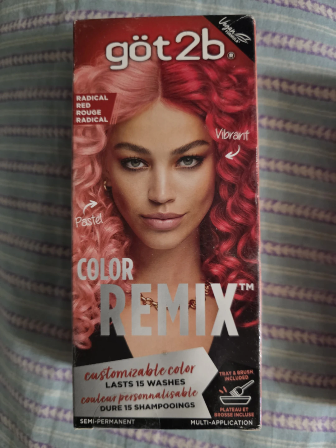 got2b Color Remix Semi-Permanent Hair Colour - Vibrant Red - photo 2