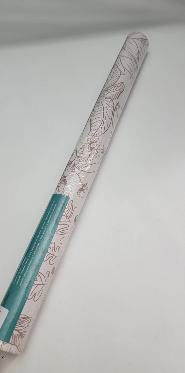 Guvana Peel and Stick Wallpaper Floral Leaf Brown 17.3"x78.7" - photo 3