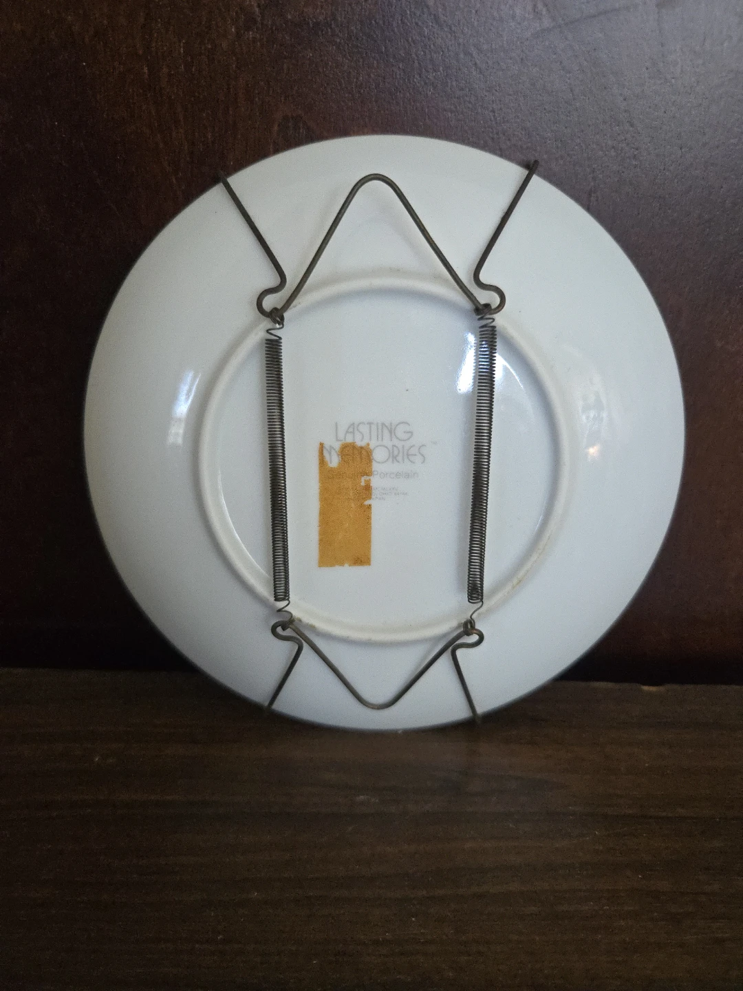 Lasting Memories Porcelain Decorative Plate - photo 2