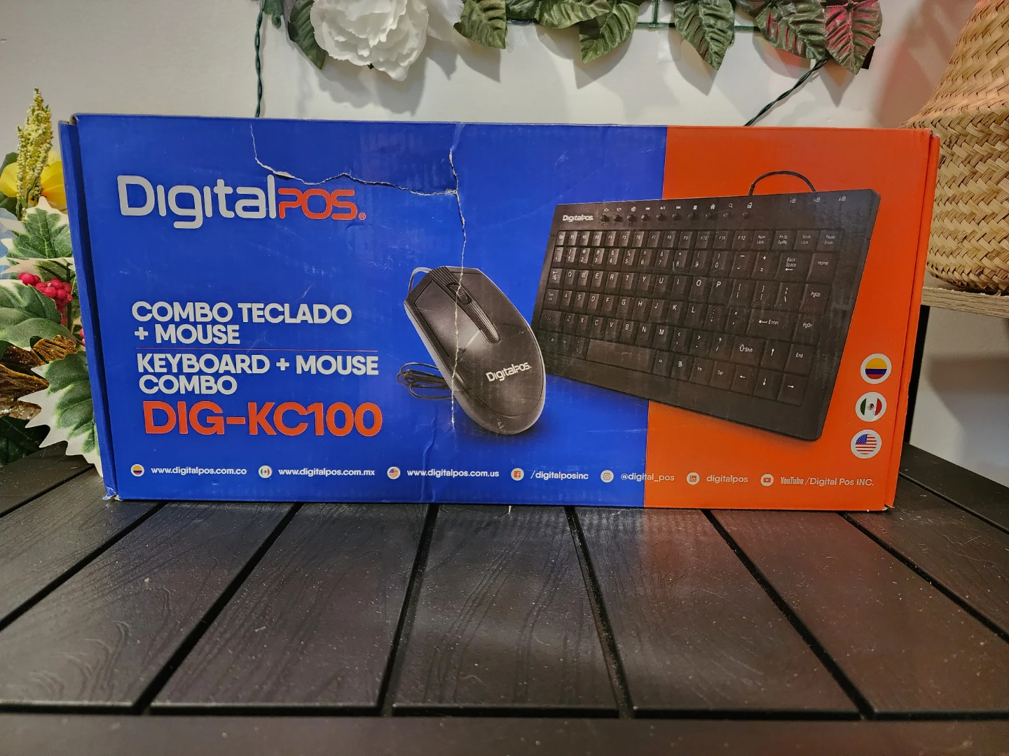 DigitalPOS DIG-KC100 Keyboard and Mouse Combo