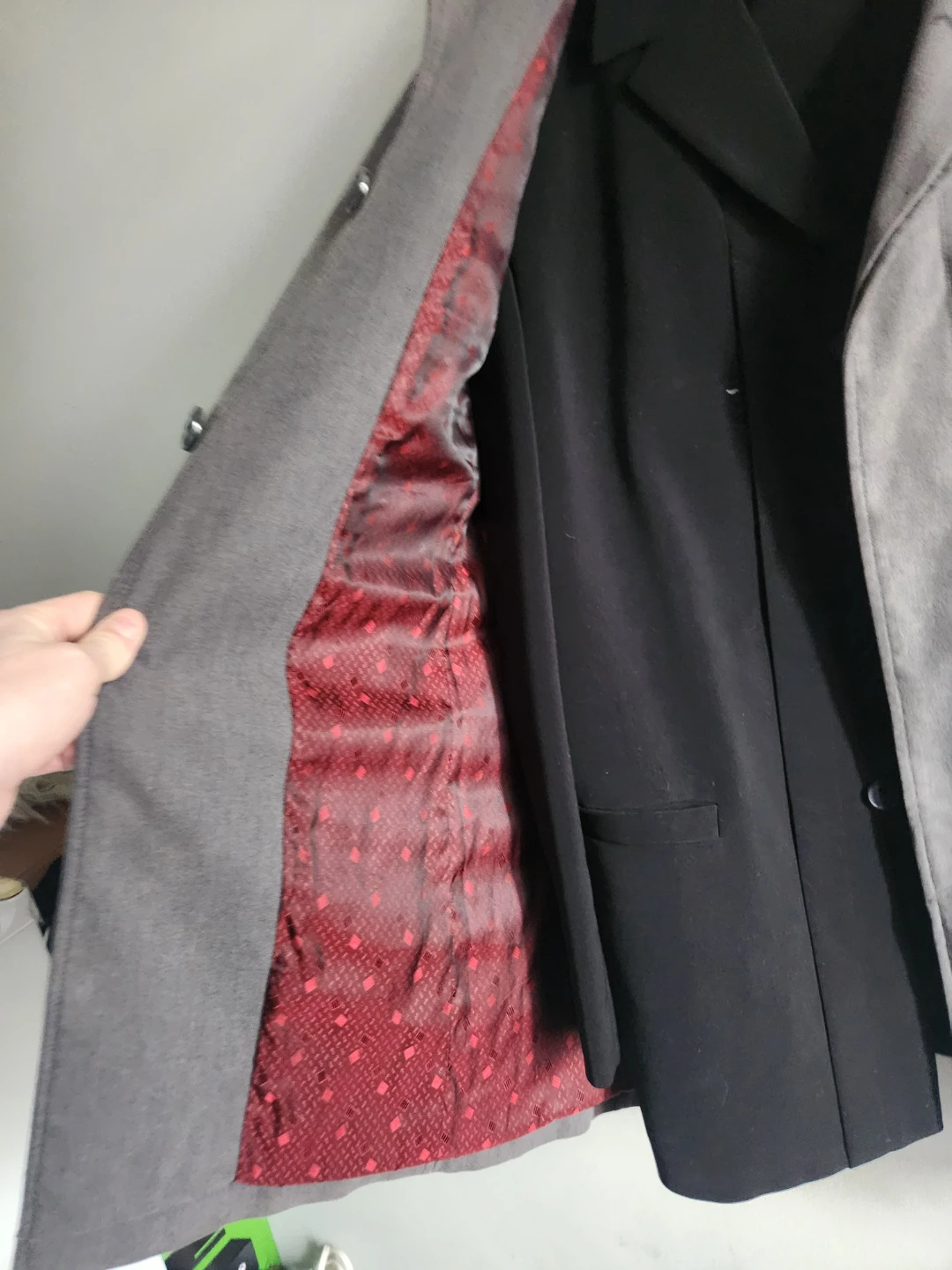 Men's Grey Button-Up Coat - photo 2