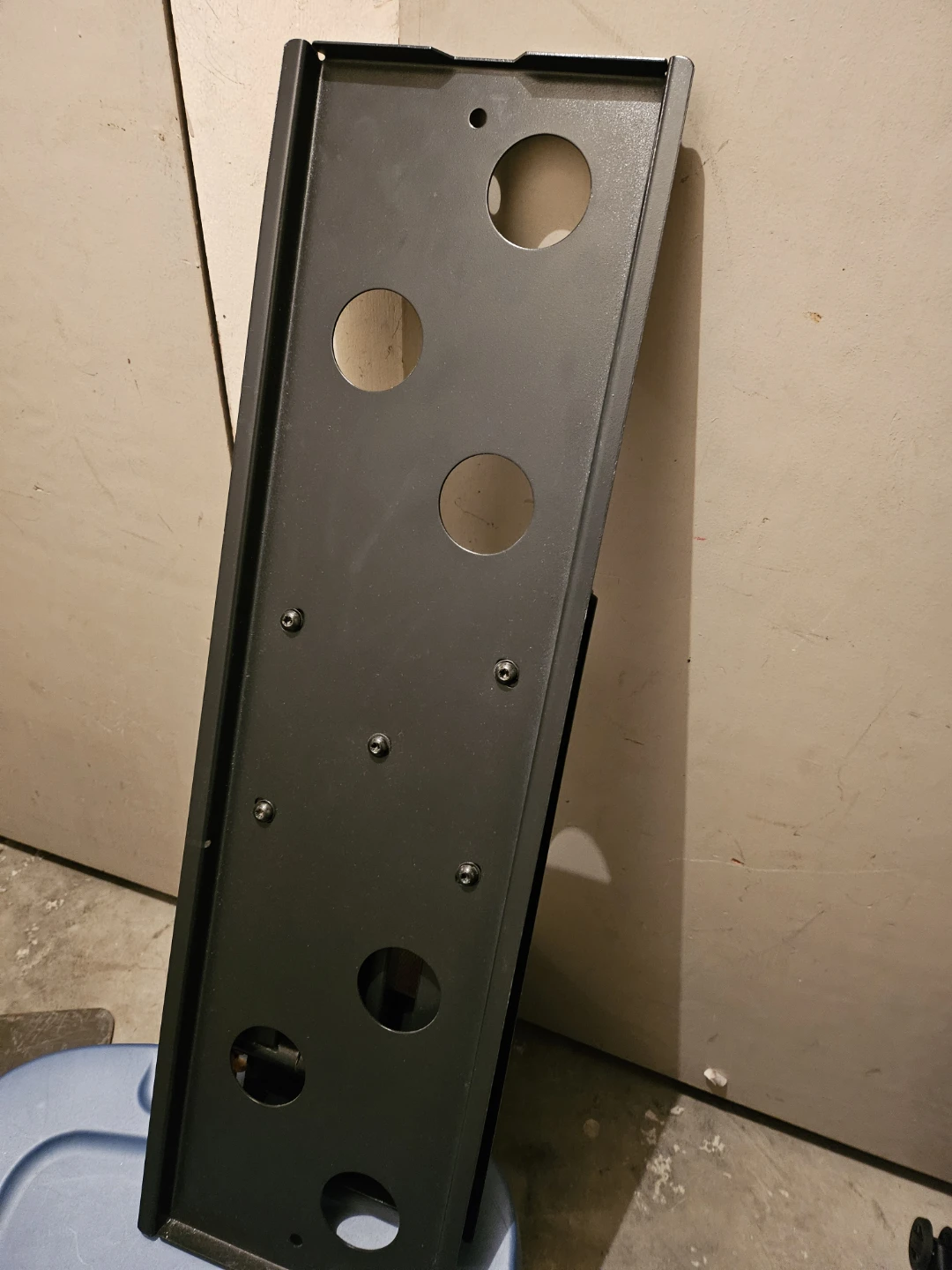 Black Metal Wall Mount Bracket