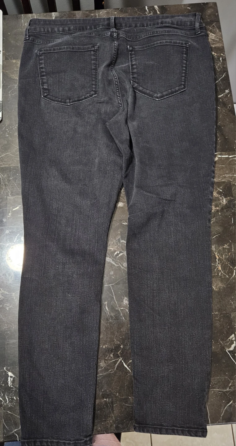 Old Navy Super Skinny Black Jeans Size 14 - photo 2