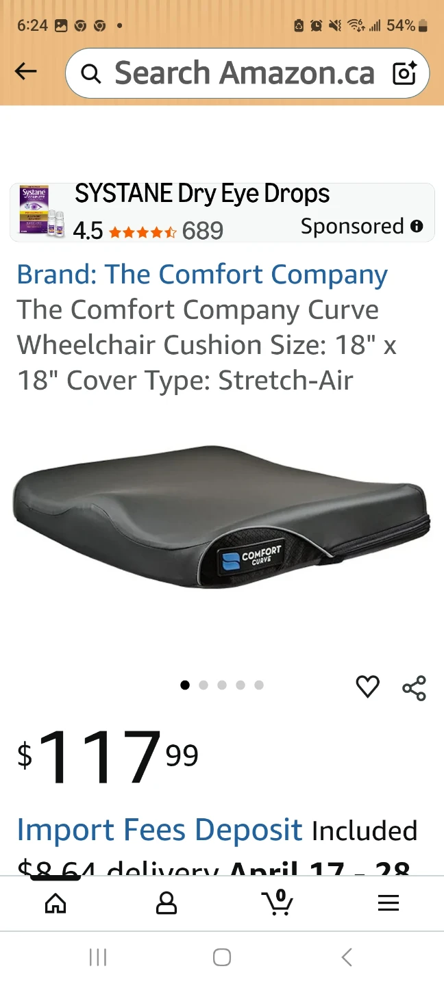 Comfort  Curve Wheelchair Cushion - photo 2