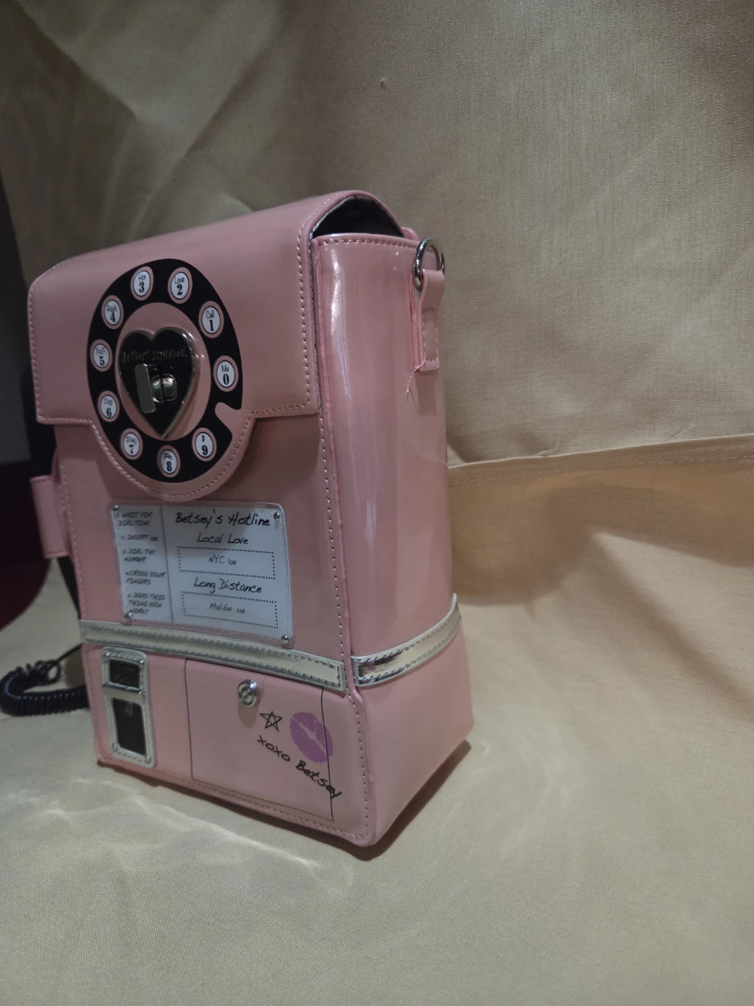 Betsy JohnsonPayphone  Crossbody Bag missing strap - photo 2