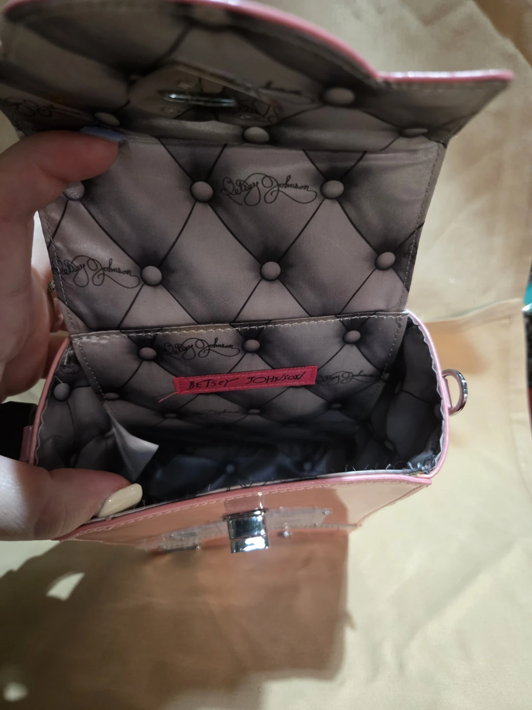 Betsy JohnsonPayphone  Crossbody Bag missing strap - photo 5