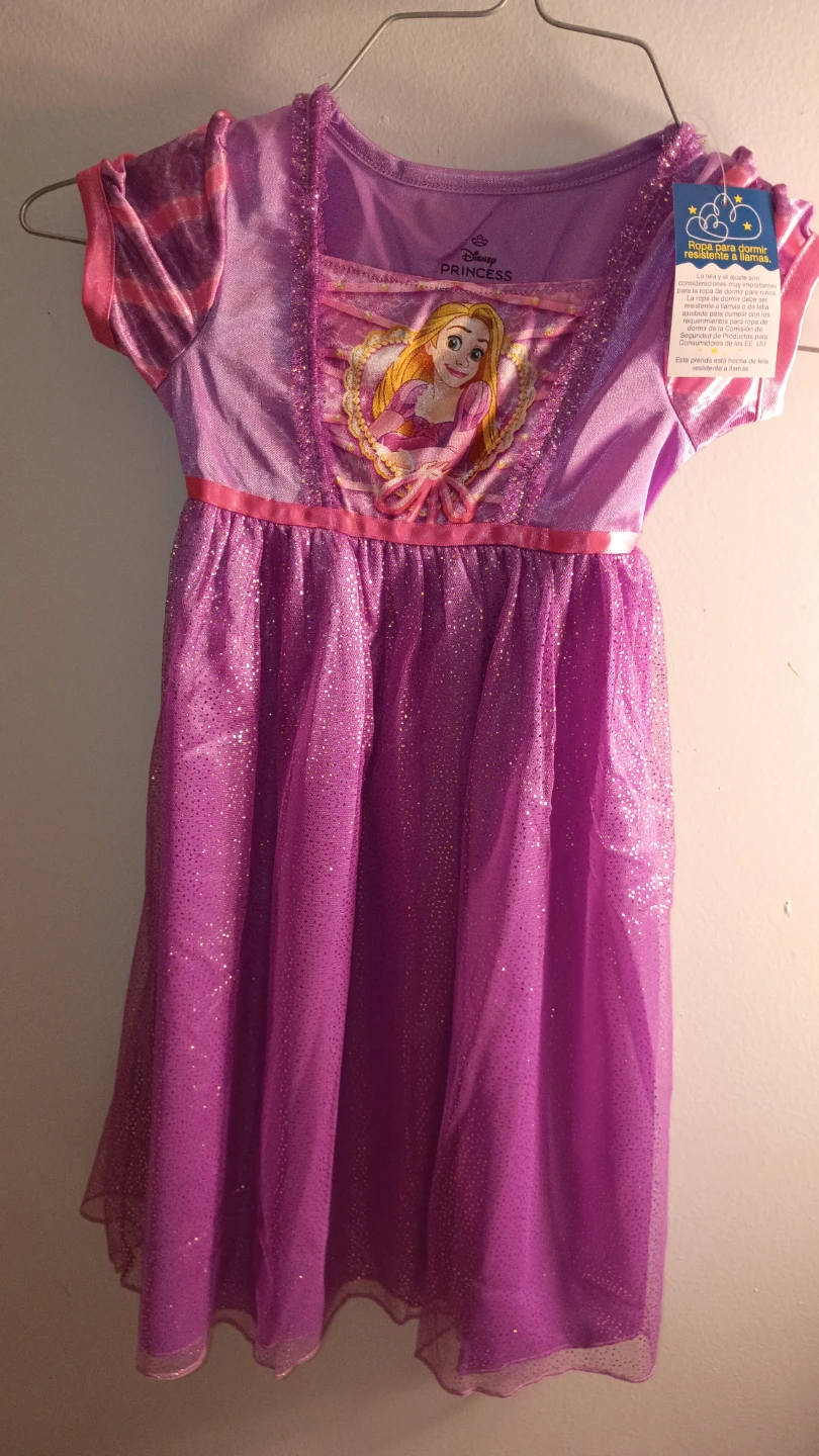 Disney Princess Rapunzel Nightgown Size 2T - photo 3