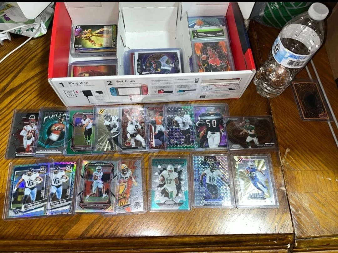 Collection of basketball and football tcg 125 cards - photo 2