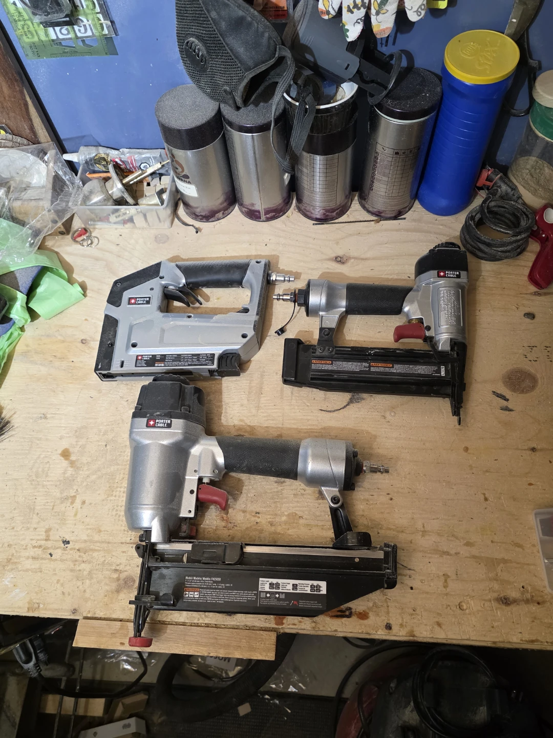 Porter-Cable Air Compressor and Nail Guns - photo 3