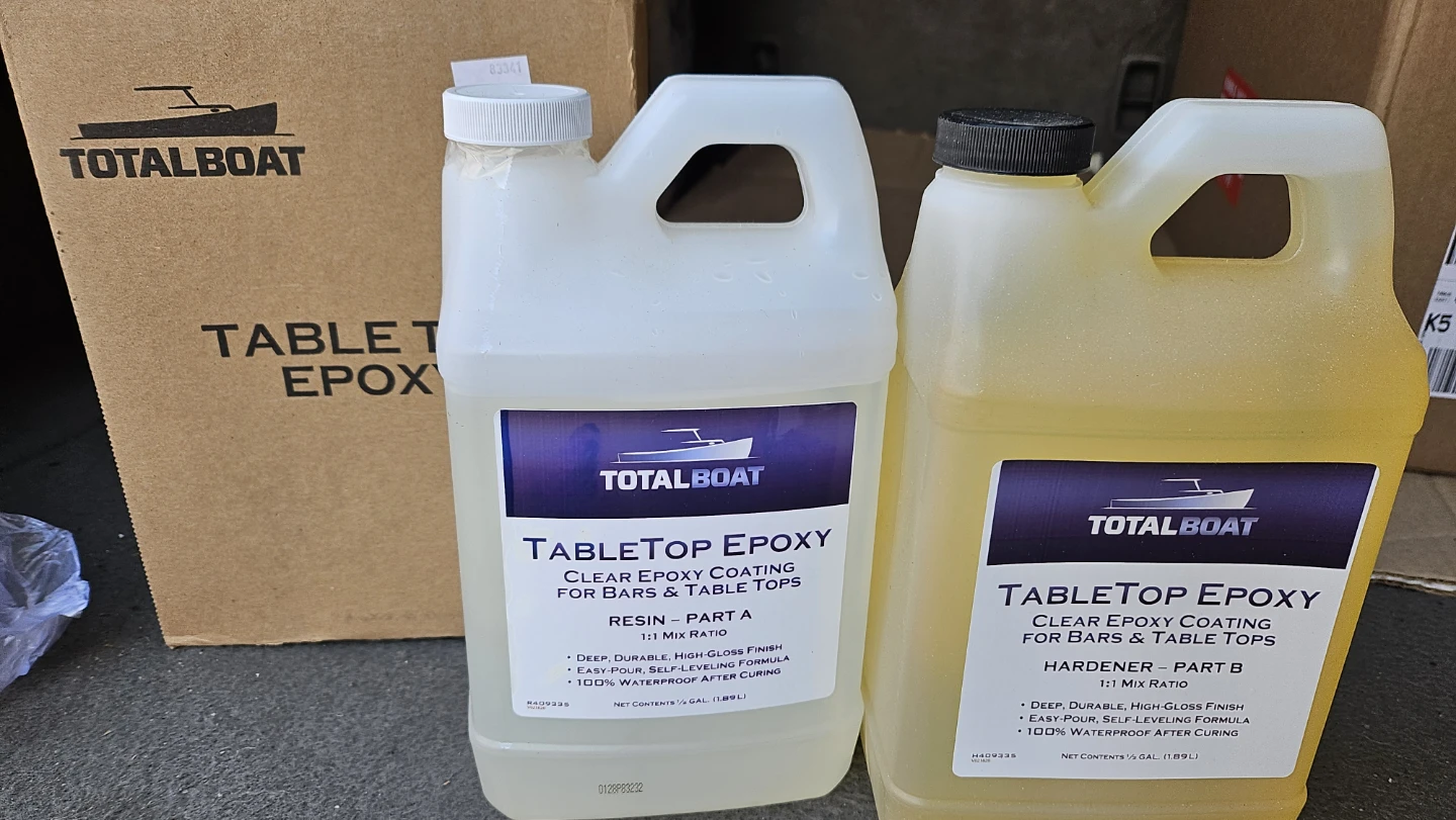 TotalBoat TableTop Epoxy Resin and Hardener - 1 Gallon Total