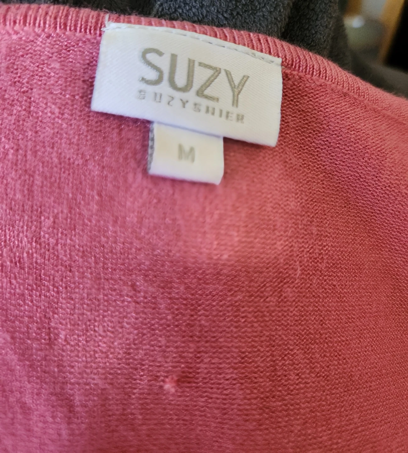 USED ~ Vintage Suzy Shier V-Neck Knit Top, M - photo 3