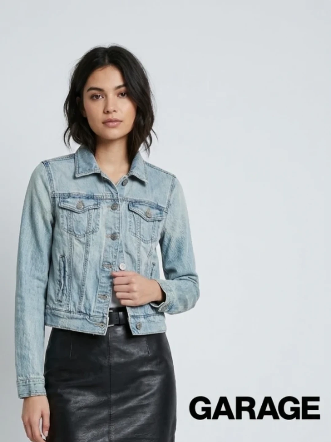 Garage Denim Jacket - Light Wash