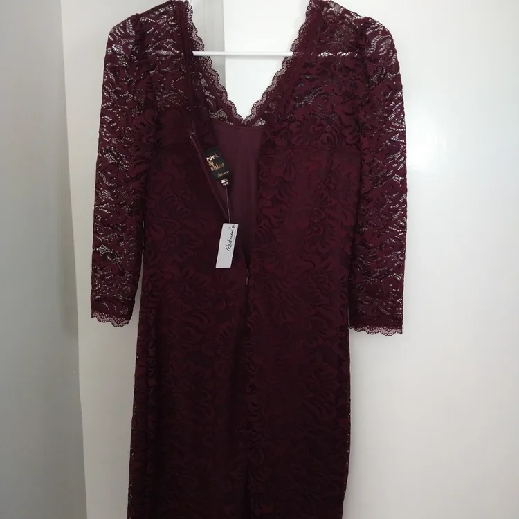 reitmans lace dress Reitmans | Dresses | Reitmans Red Lace Dress With Cream Lining Size Large