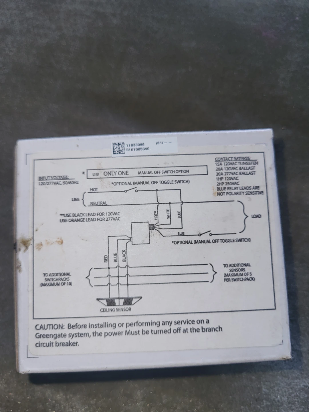 Greengate SP20-MV Switchpack 20A - photo 2