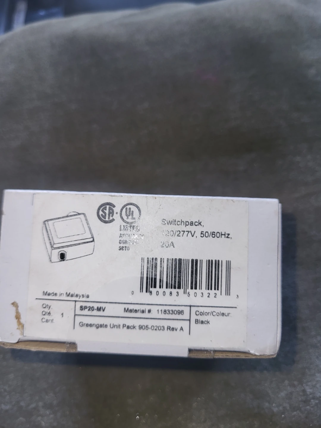 Greengate SP20-MV Switchpack 20A - photo 3
