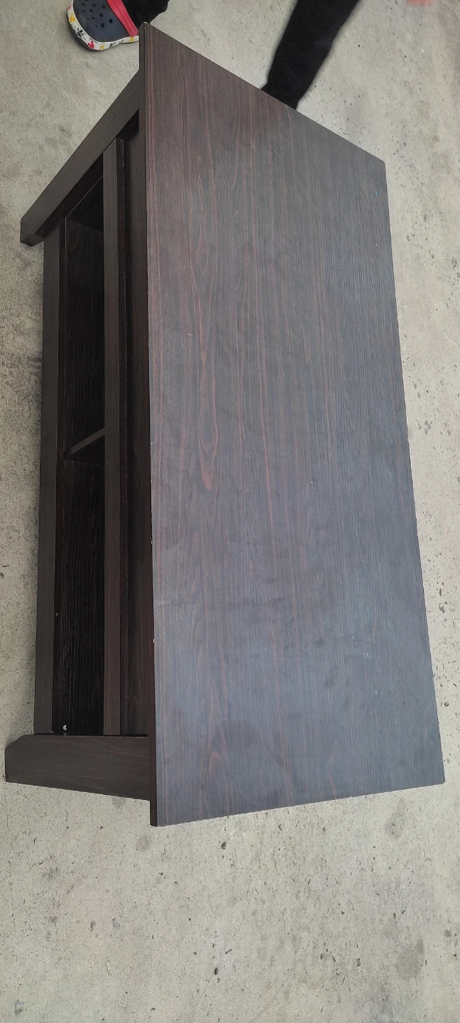 Dark Brown Lift-Top Coffee Table with Storage - photo 2