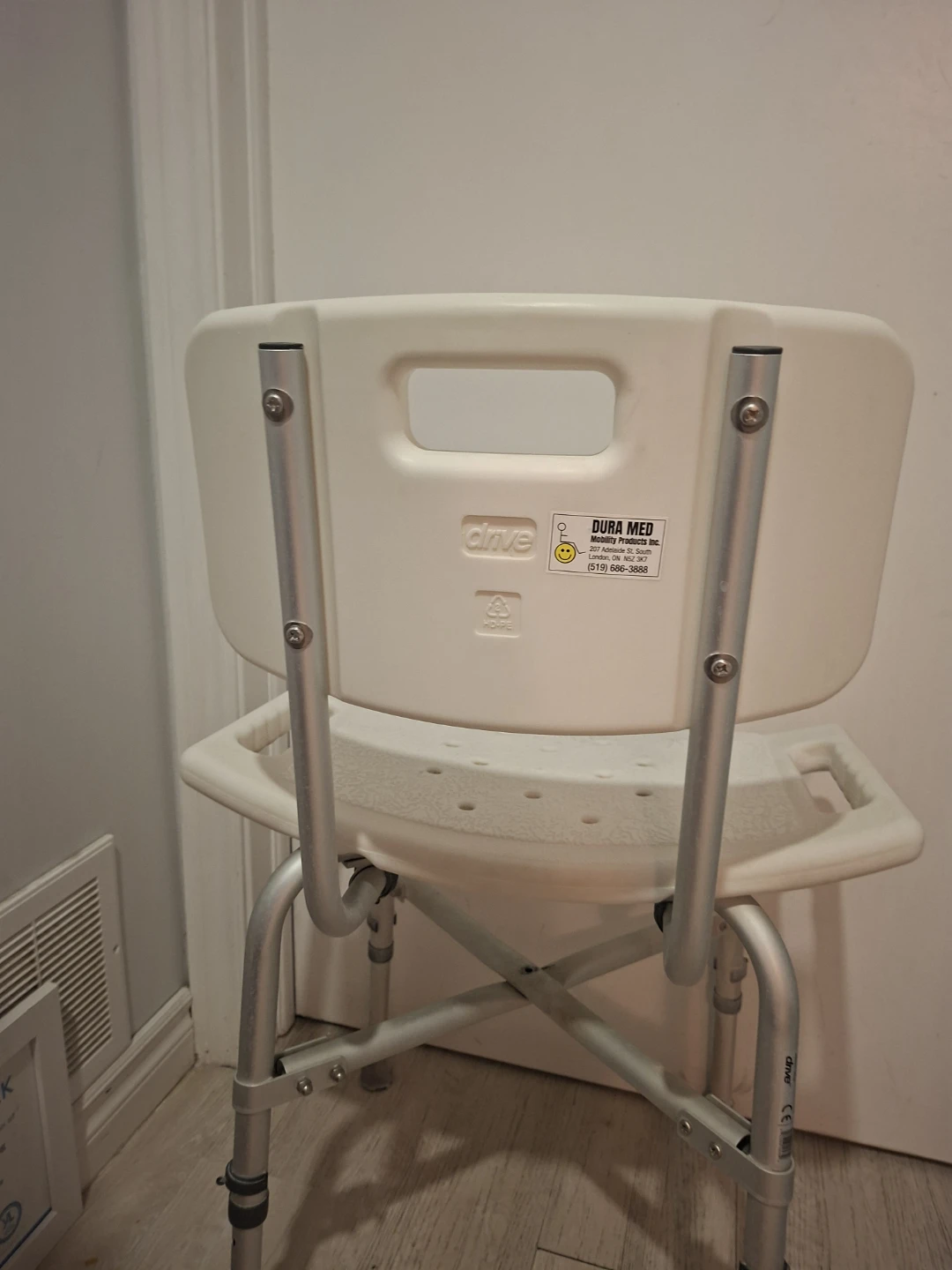 Drive Medical Shower Chair with Back - photo 5